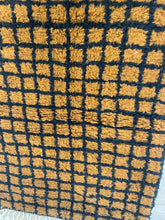 Morrocan Brown Checkered Rug – 4x6